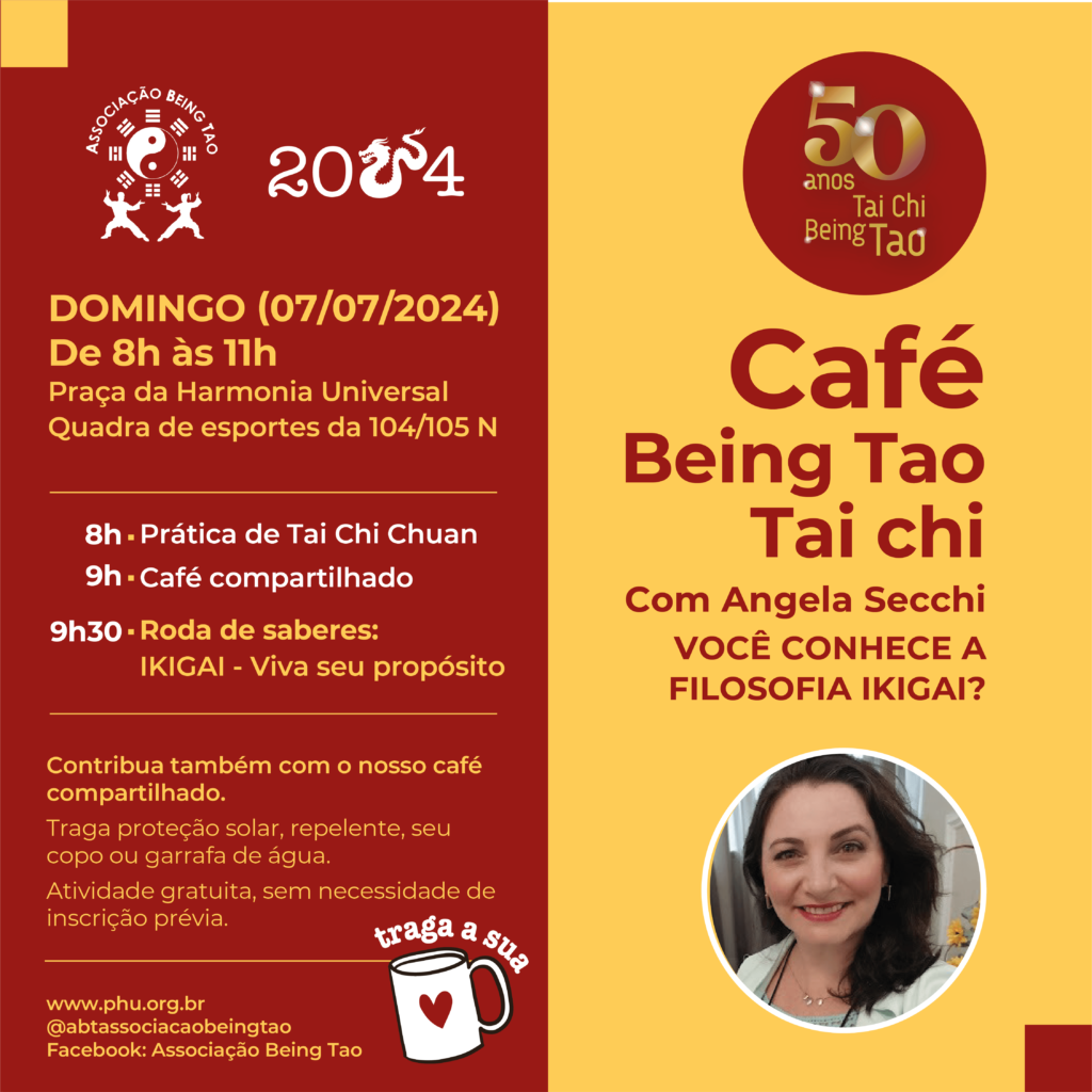 Café da Manhã Tai Chi Being Tao dia 7 de julho de 2024